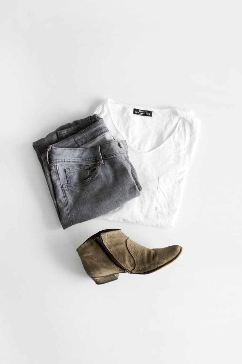 Casual Outfit — flat-lay input