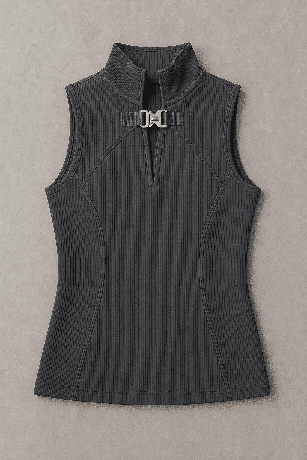 Ribbed Utility Top — flat-lay input